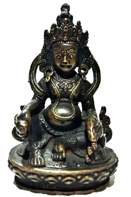Statue de Jambhala Jaune
