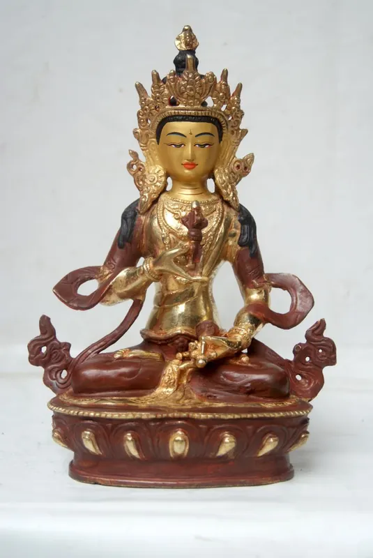 Statue en cuivre de Vajrasattva