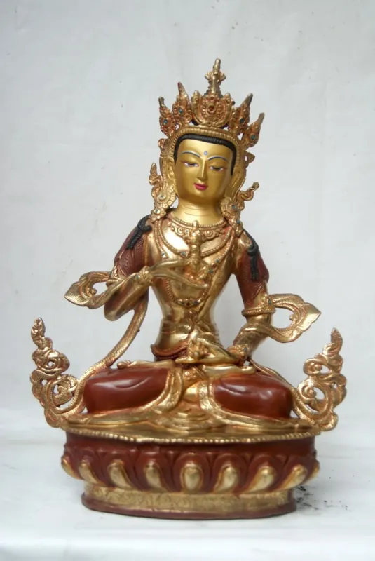 Statue en cuivre de Vajrasattva