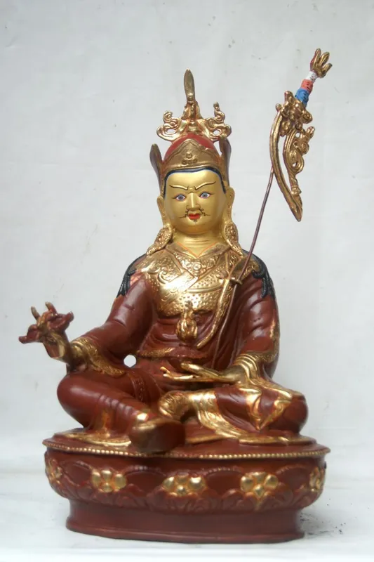 Statue en cuivre de Padmasambhava