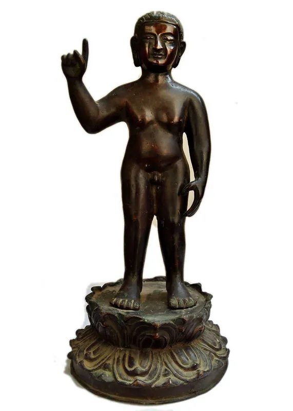 Statue du Bébé Bouddha Siddhartha