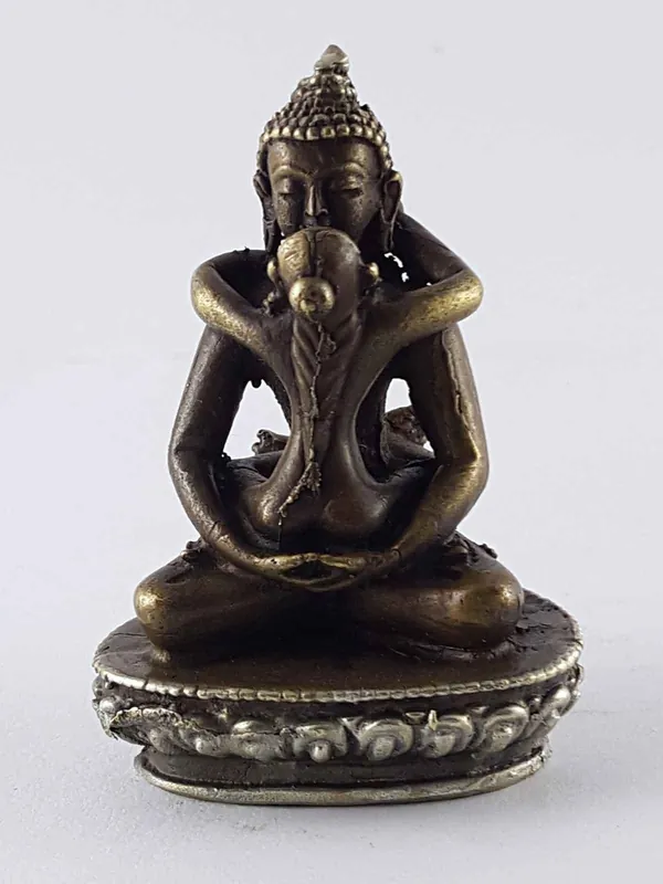 Statue bouddhiste de Samantabhadra