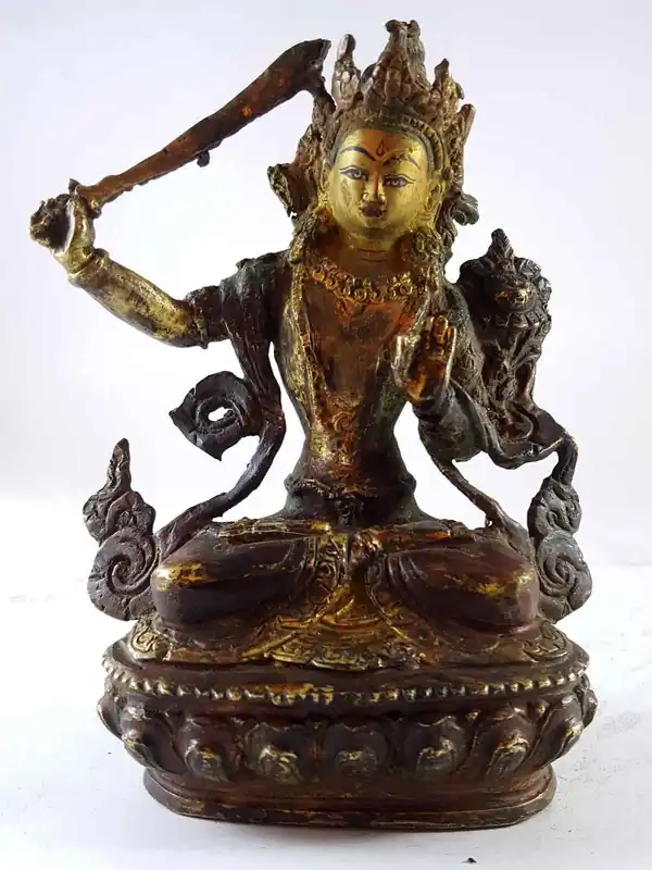 Statue faite à la main de Manjushree