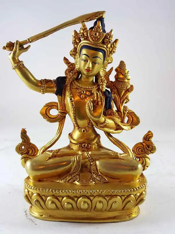 Statue of Manjushri faite à la main