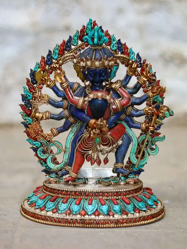 Statue de Chakrasamvara