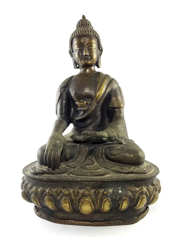 Statue antique du Bouddha Shakyamuni