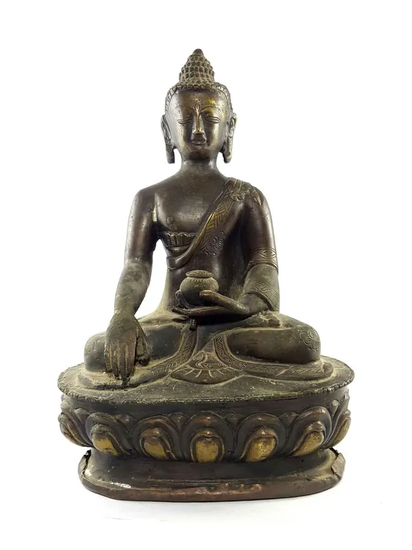 Statue antique du Bouddha Shakyamuni