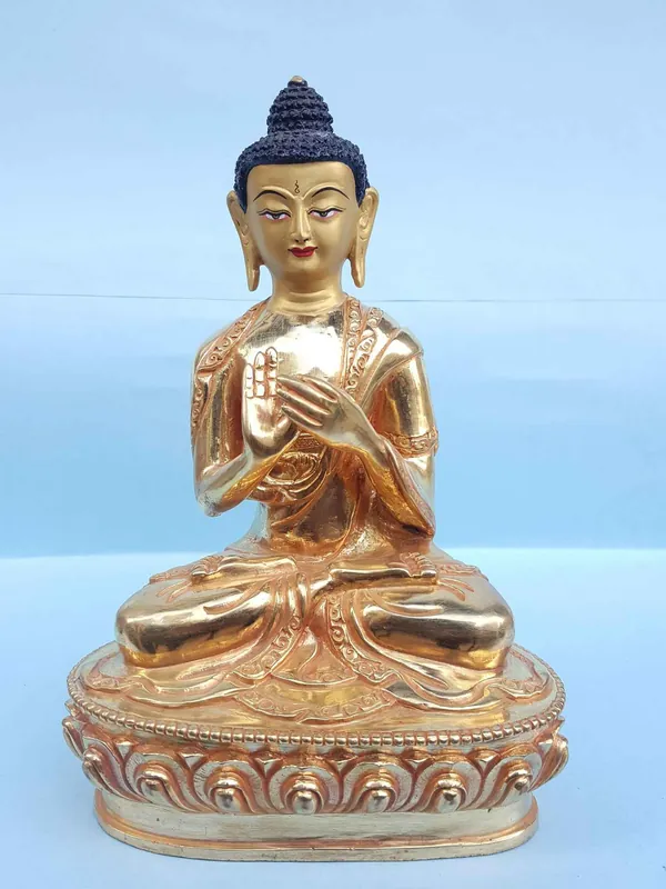 Statue artisanale du Bouddha Vairocana