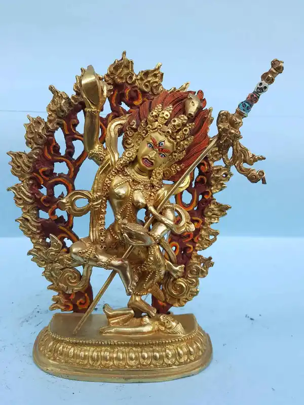 Statue tibétaine de Vajravarahi du Népal