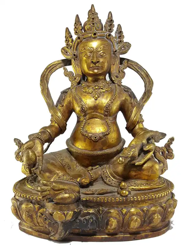 Statue de Yellow Jambala Kuber
