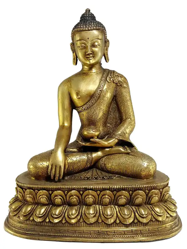 Statue de Bouddha Shakyamuni