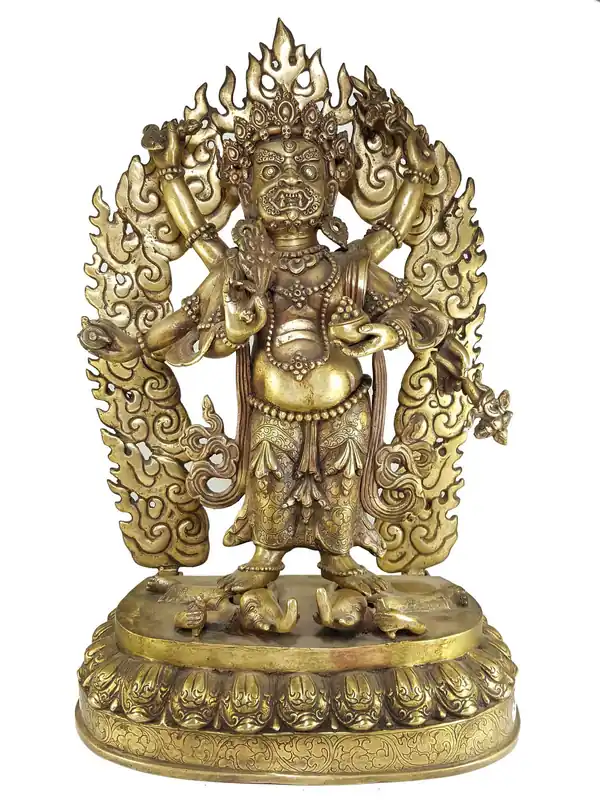 Statue de Mahakala du Népal