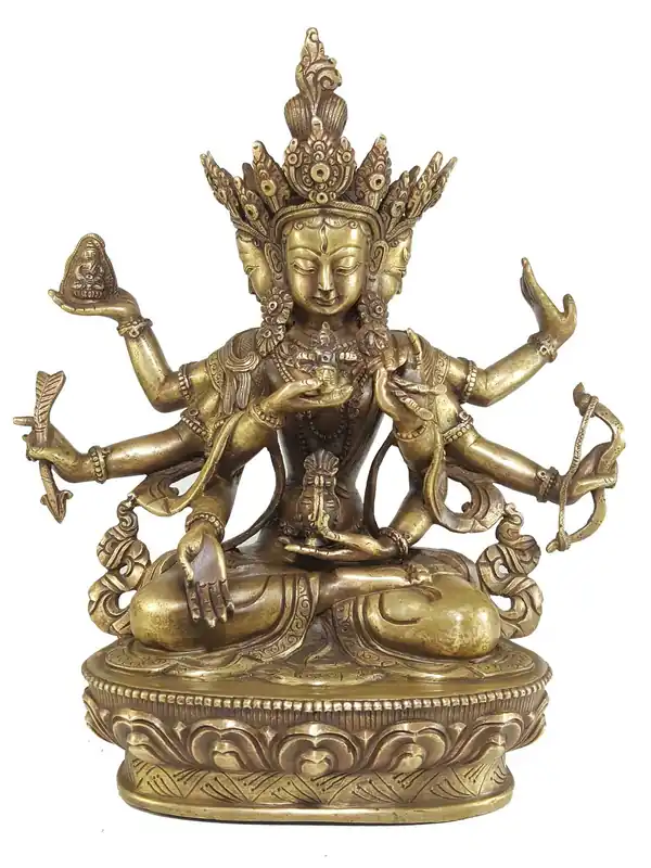 Statue de Namgyalma Ushnishavijaya
