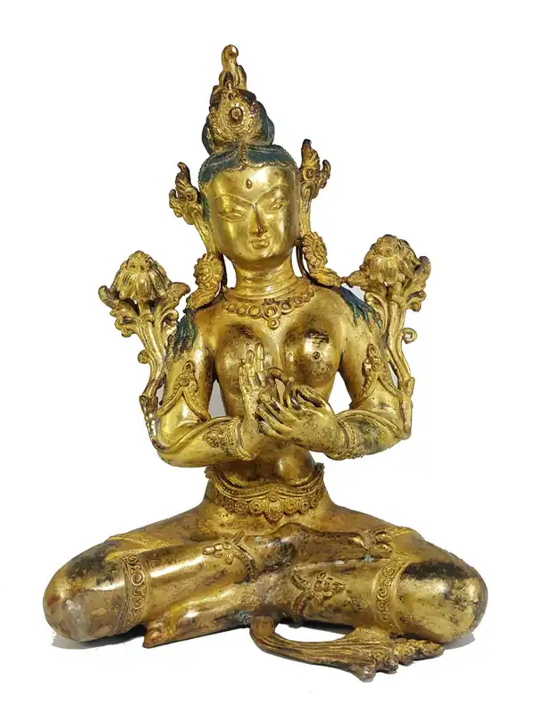 Statue de Tara Verte de style Newar