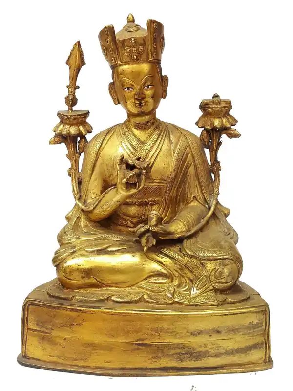 5ème statue tibétaine du Karmapa – Deshin Shekpamapa