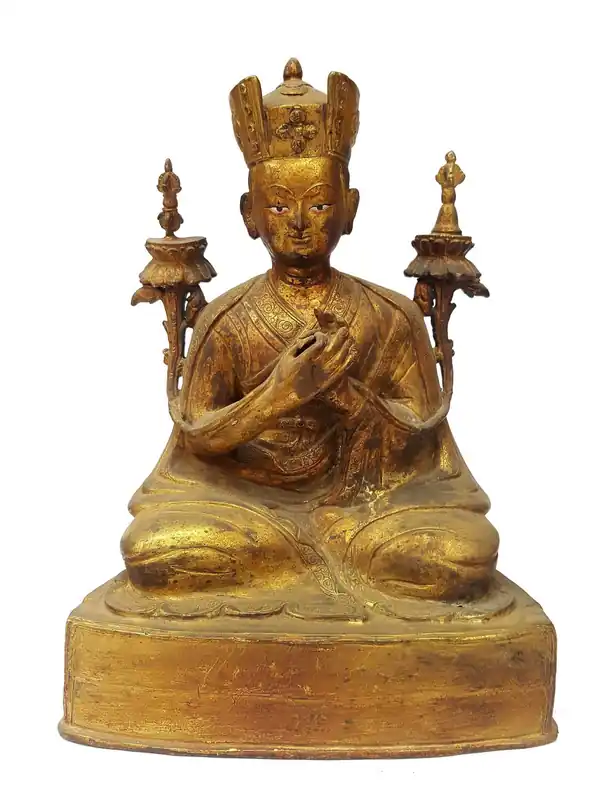 Statue du 5ème Karmapa – Deshin Shekpamapa
