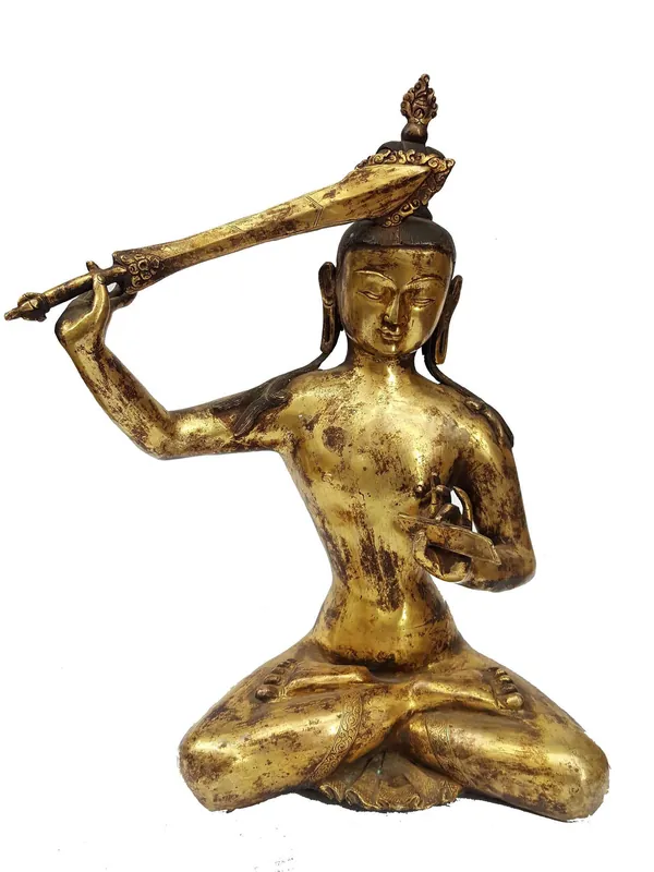 Statue de Manjushree du Népal