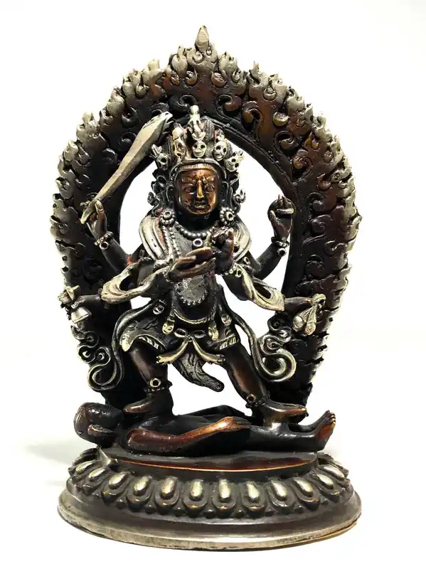 Statue de Mahakala tibétain