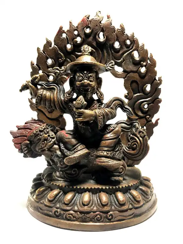 Statue de la divinité protectrice Dorje Lekpa