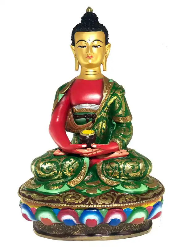 Statue bouddhiste d’Amitabha Bouddha