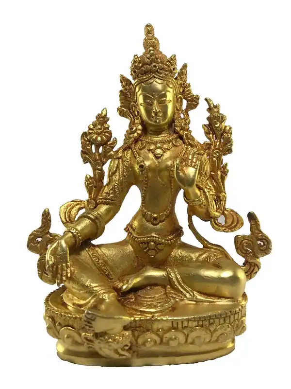 Statue bouddhiste de Tara Verte du Népal