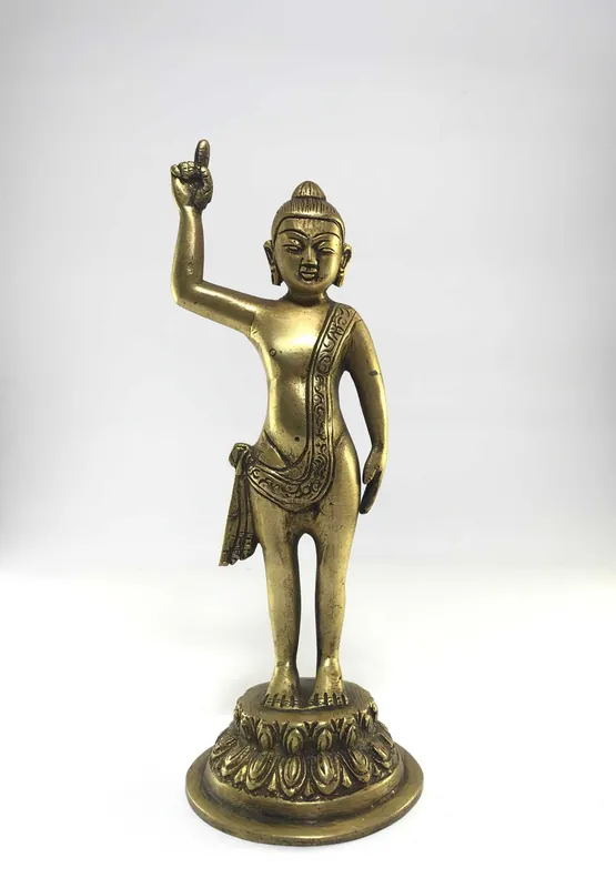 Statue du Bébé Bouddha Siddhartha