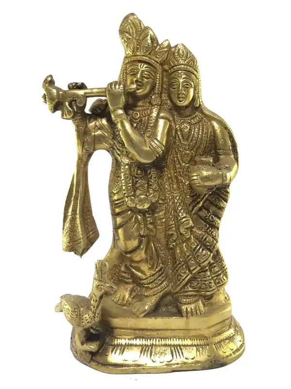 Statue de Radha Krishna