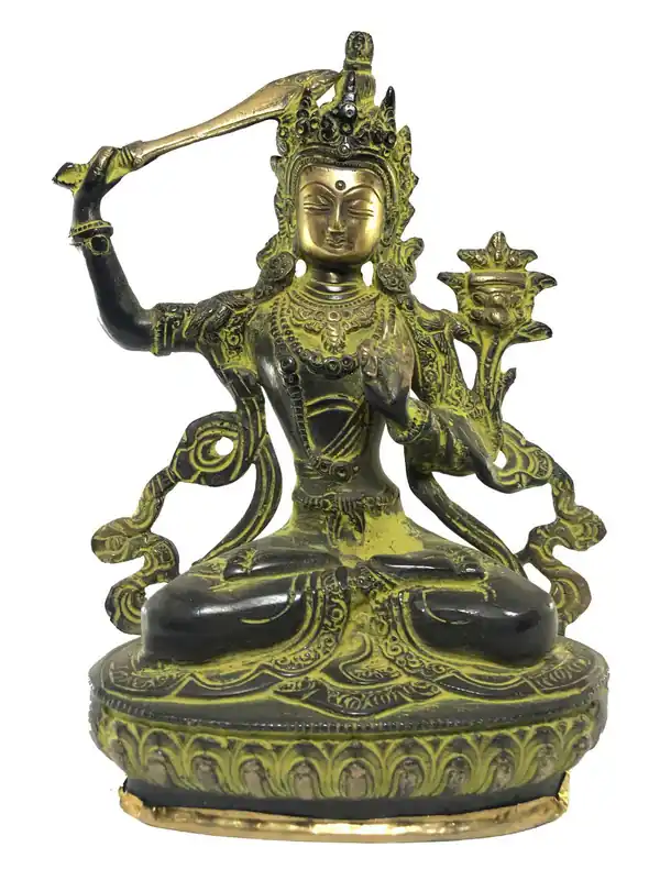 Statue de Manjushree du Népal