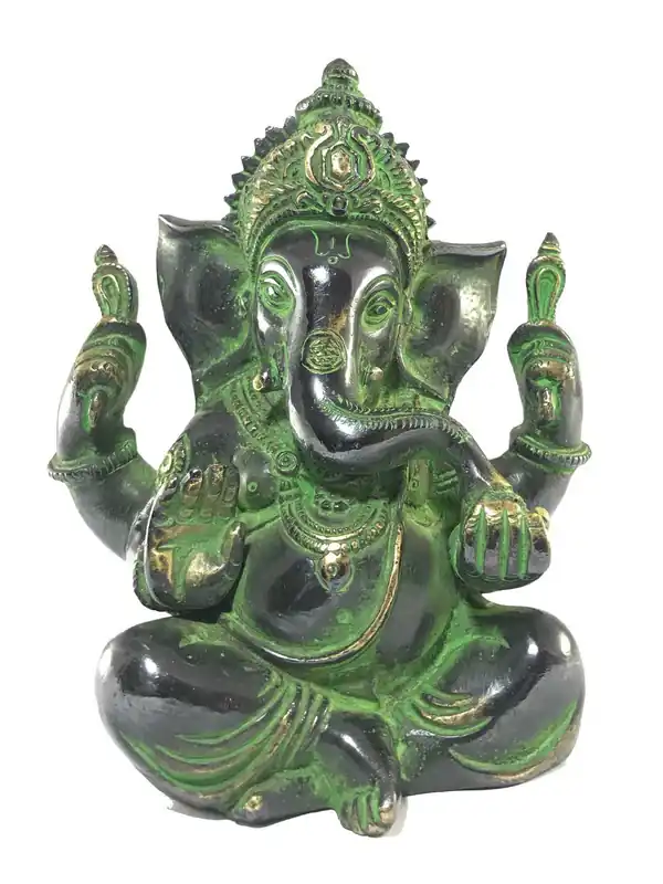 Statue tibétaine de Ganesh