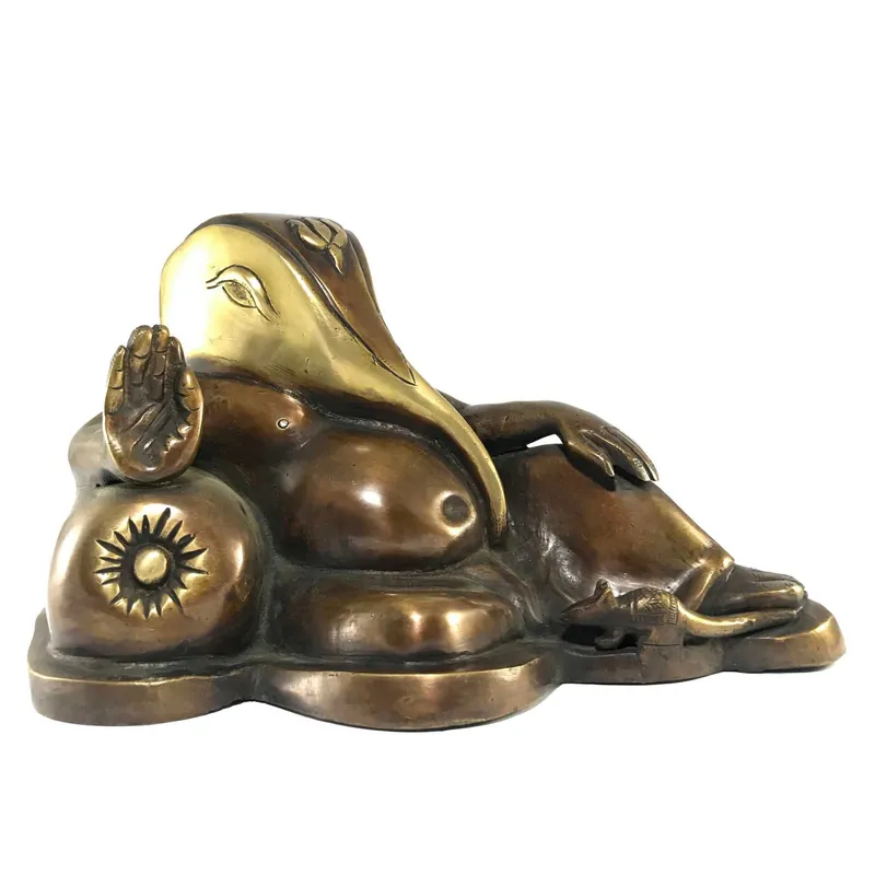 Statue de Ganesha Reposant