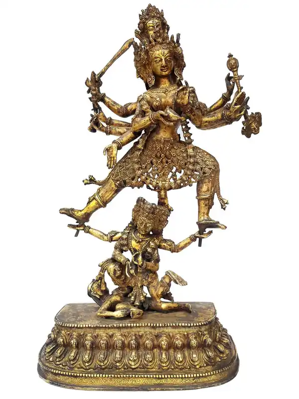 Statue tibétaine de Siddh Laxmi