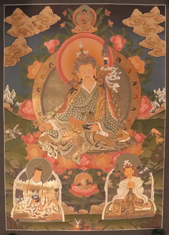 Thangka de Guru Rinpoche Padmasambhava