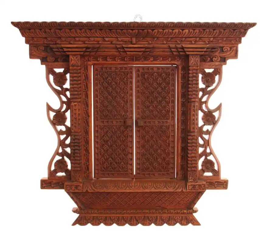 Fenêtre sculptée à la main de Kumari