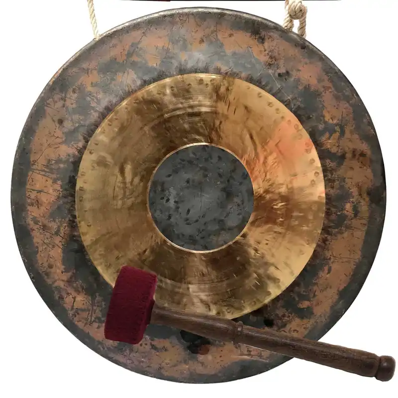 Gong de 40 cm martelé à la main
