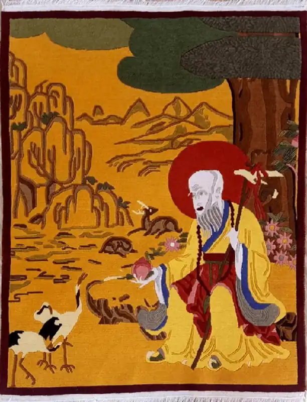 Tapis du Yogi tibétain Milarepa