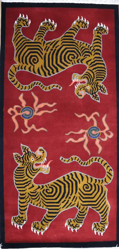 Tapis Tigre Tibétain