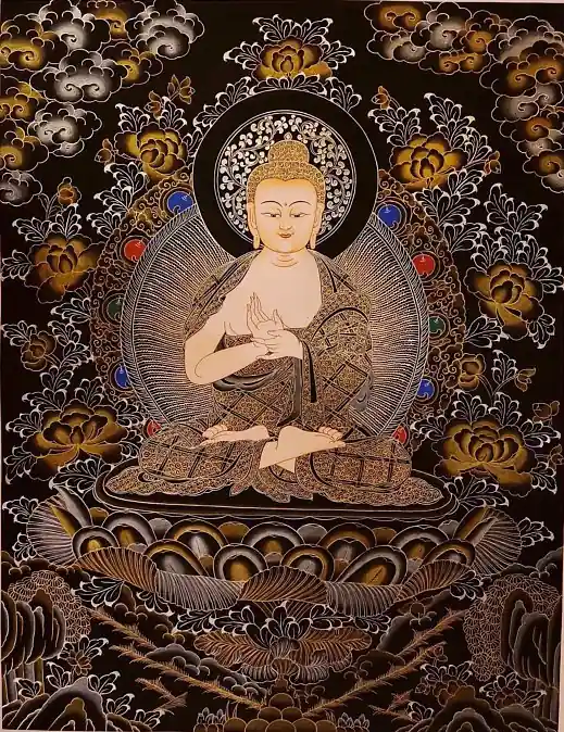 Thangka du Bouddha Vairochana