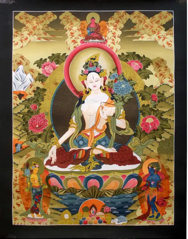Art of White Tara
