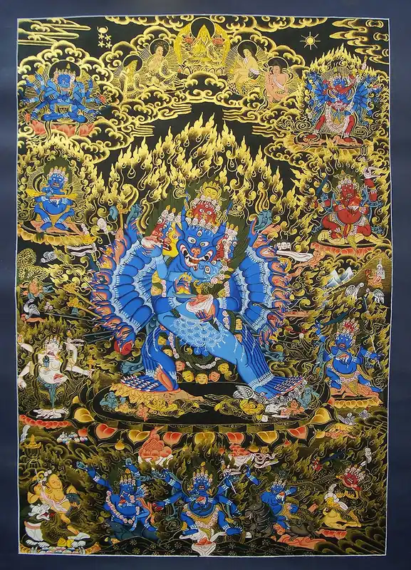 Art rituel de Yamantaka