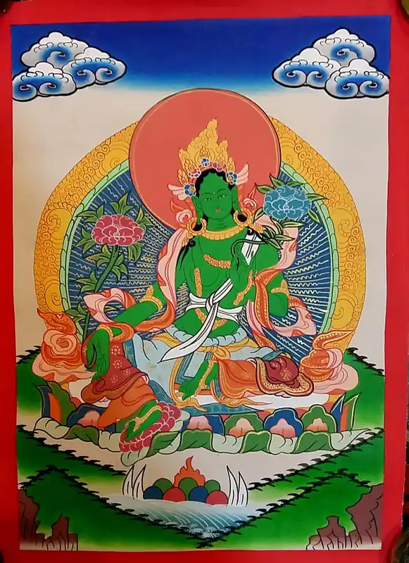 Déesses Green Tara
