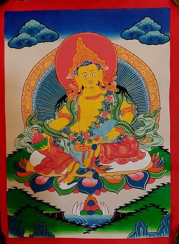 Art de Jambhala Jaune