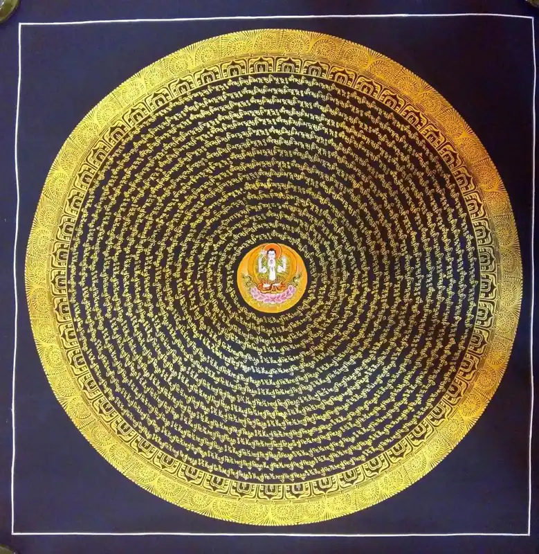 Om Mani Padme Hum avec Avalokiteshvara