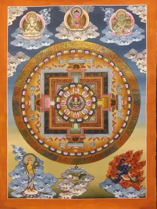 Le mandala rituel d’Avalokitesvara