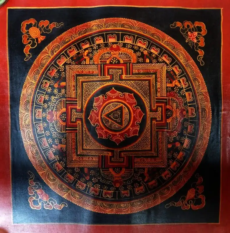 Om Mandala Traditionnel