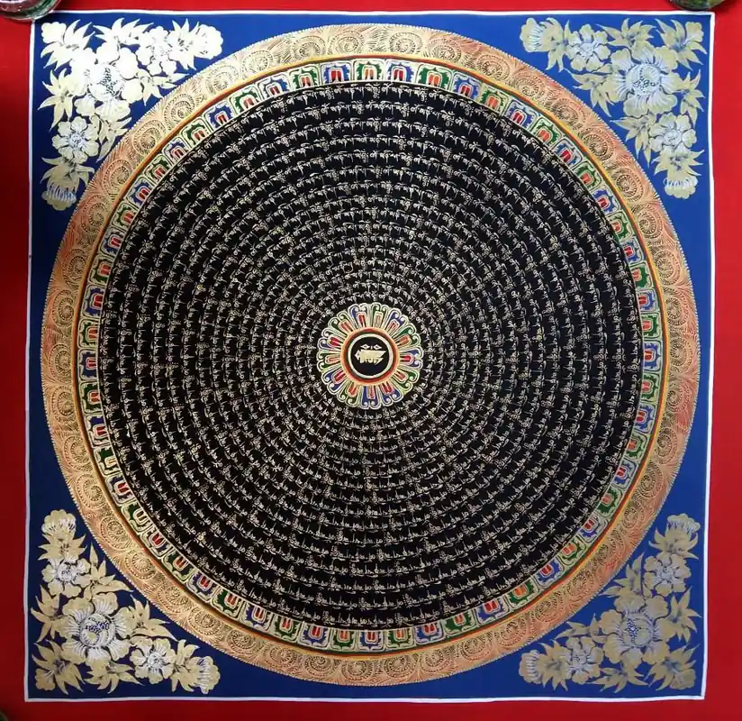 Om Mani Padme Hum Mandala