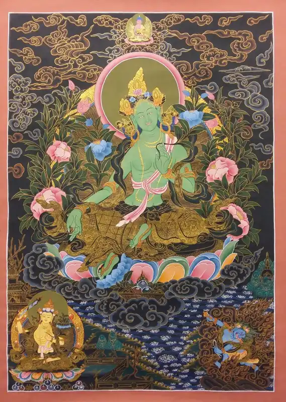 Divinité compatissante – Tara Verte