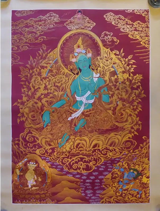 Green Tara – Divinité éclairée