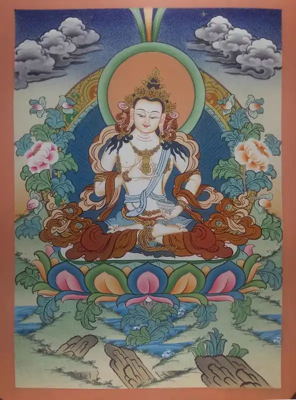 Peinture traditionnelle de Vajrasattva