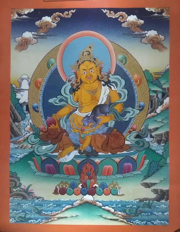 Yellow Jambhala – Dieu de la richesse