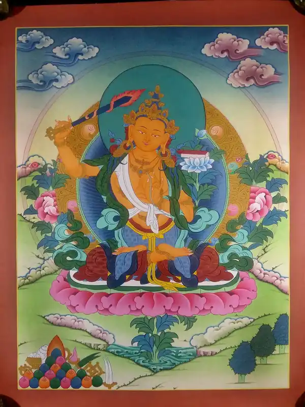 Art traditionnel de Manjushree